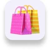 iOS shopping bag icon