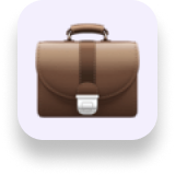 iOs briefcase icon